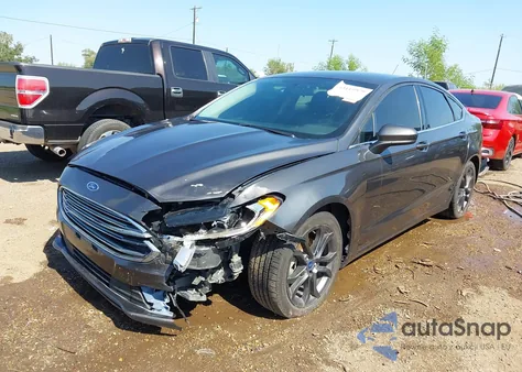 2018 Ford Fusion Se из США, поврежденный, VIN 3FA6P0HD0JR157547